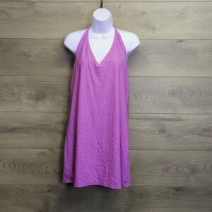 Wild Fable Purple Halter Dress Womens Regular Size Large